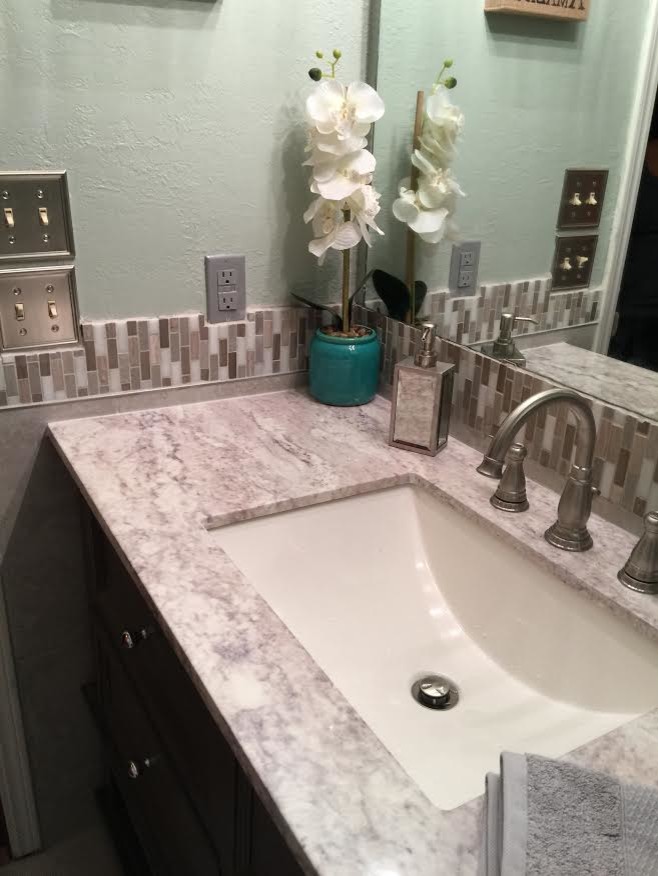 Small Bathroom Renovation Transitional Bathroom Oklahoma City