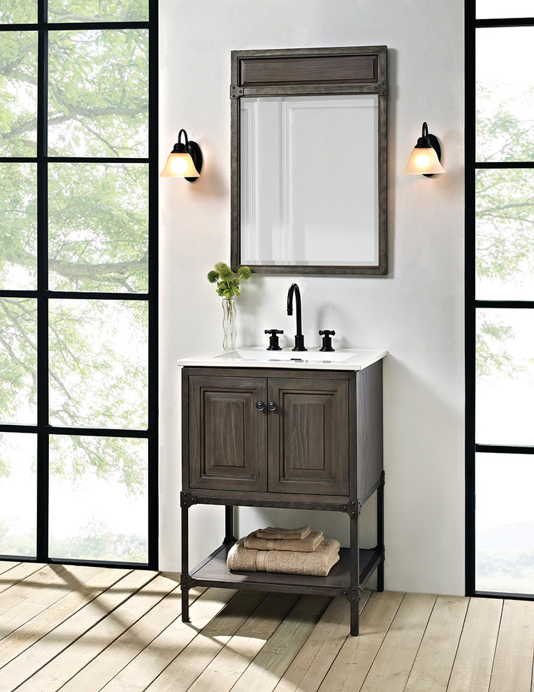 Small Bathroom Vanities Rustic Bathroom Philadelphia by Avalon