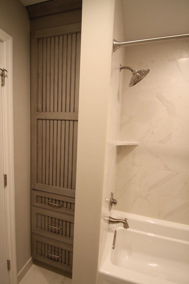 Small Hall Bathroom Remodel - Transitional - Bathroom - Orlando - by ...