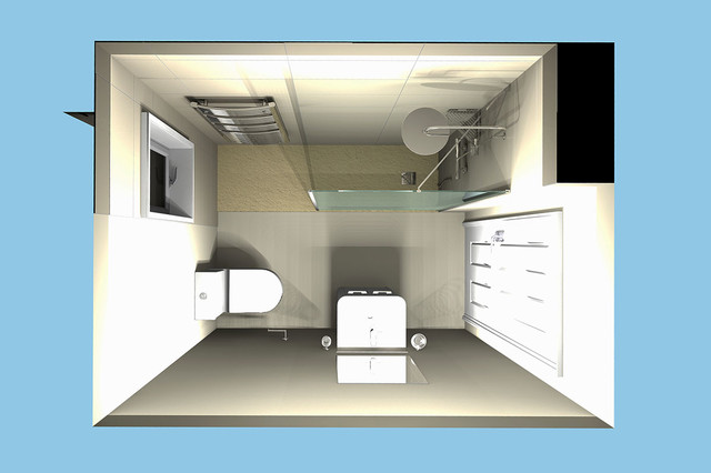 Small Shower Room Installation - Modern - Bathroom - Dorset - by Room H2o |  Houzz IE