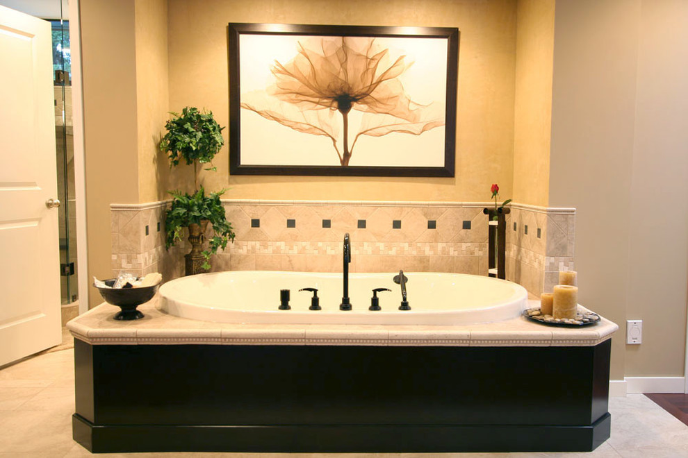 Soaker Tub In Master Bedroom - Traditional - Bathroom - Vancouver - by