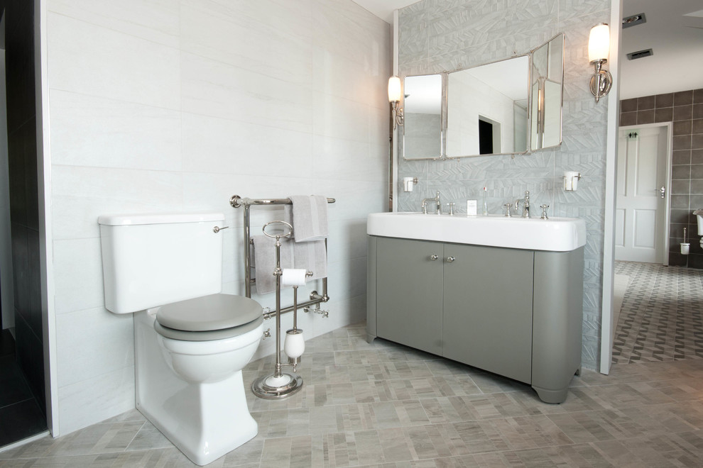 Design ideas for a traditional bathroom in Belfast.