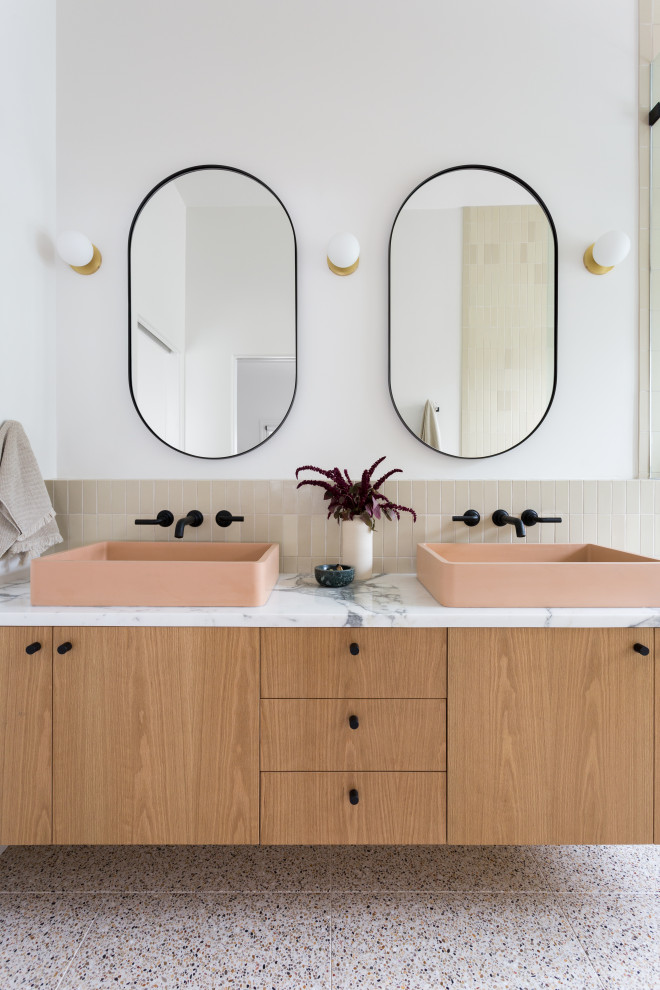 Источник вдохновения для домашнего уюта: ванная комната в скандинавском стиле