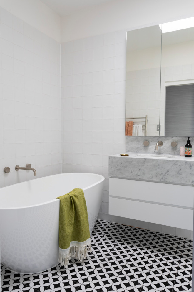 South Melbourne Contemporary Bathroom Melbourne by Moss