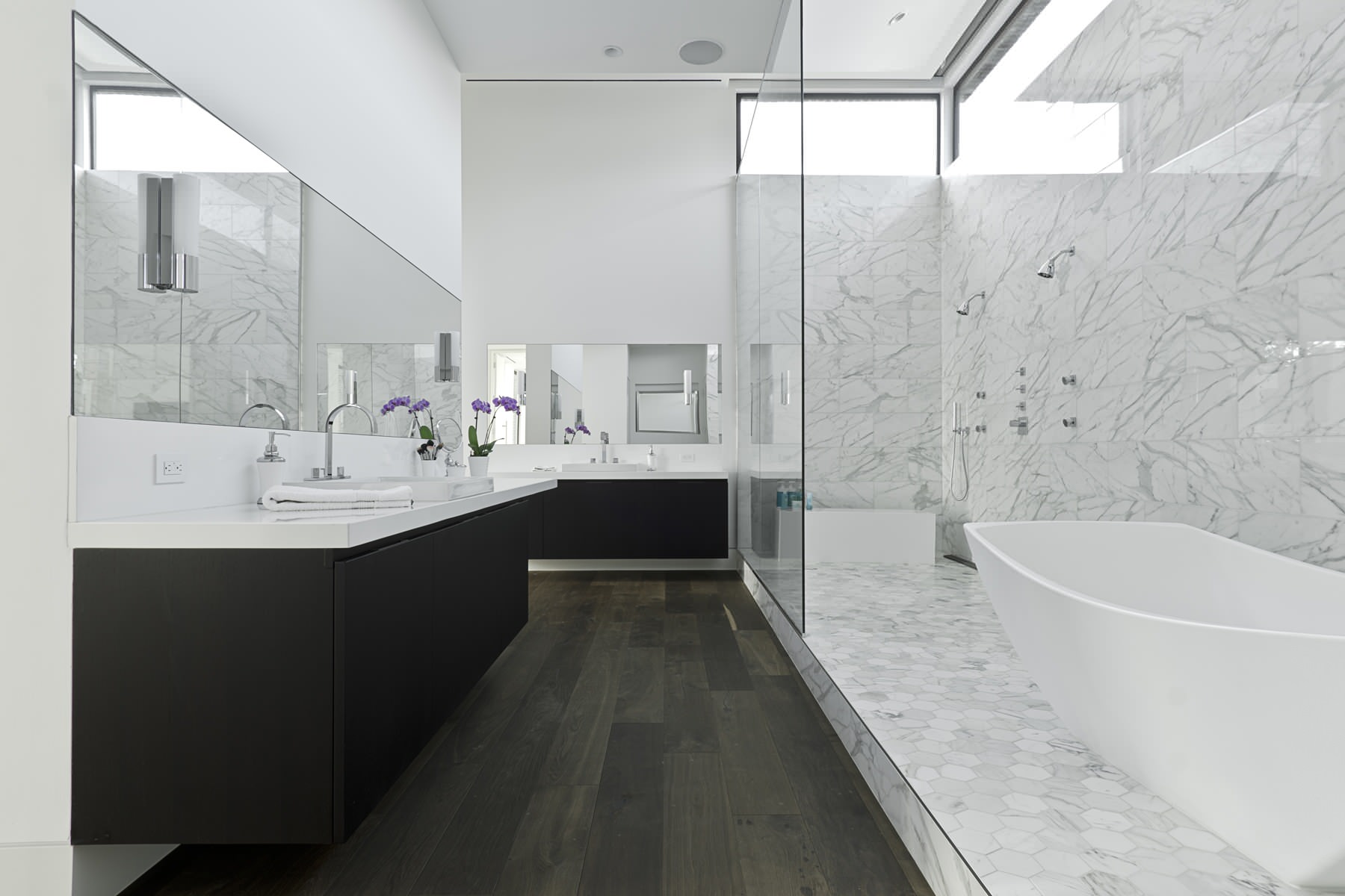 Southampton Contemporary Bathroom Houston By Content Architecture Houzz