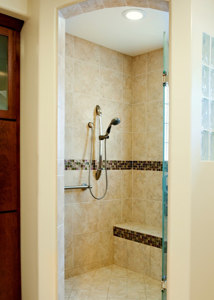 Spa Retreat Bathroom Remodel Long Beach CA Transitional Bathroom