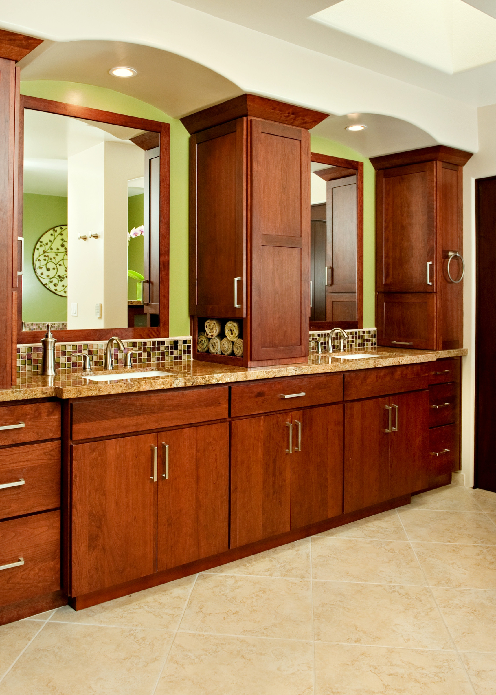 linen tower cabinets on Countertop Linen Cabinet Houzz