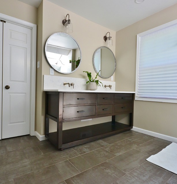 Spacious West Chester Master Bathroom Remodel with Skylight Under 38K