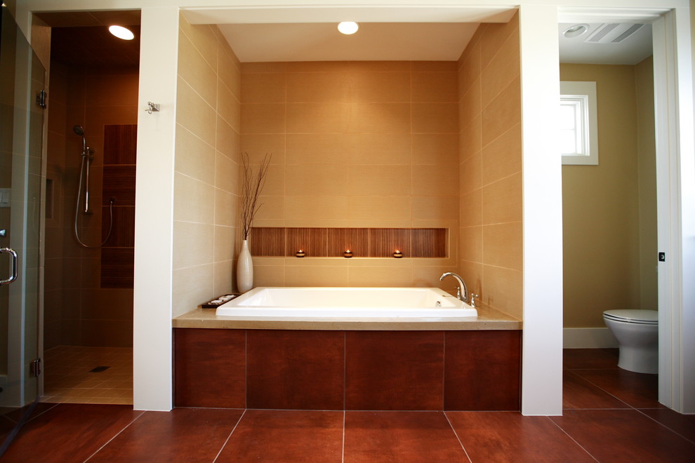 Klassisches Badezimmer in Austin
