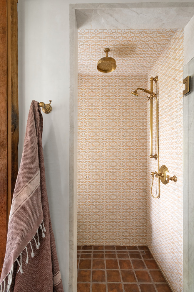 This is an example of a rustic bathroom in Other.