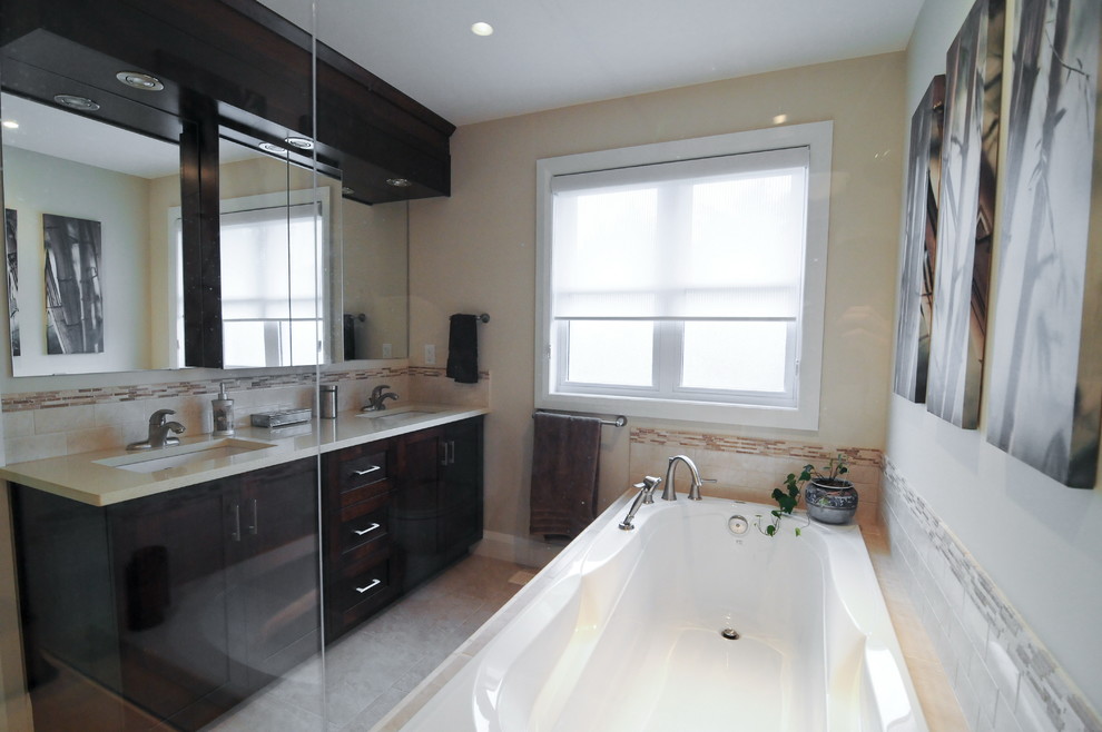 Springwood Master Ensuite Classique Chic Salle de Bain Ottawa