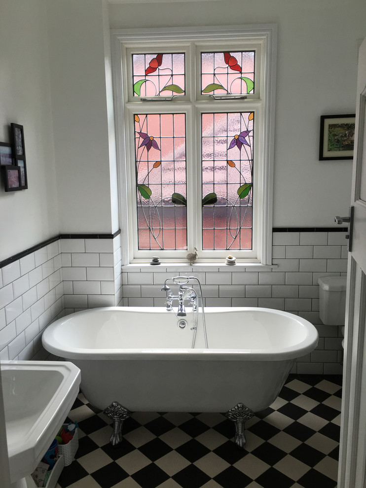 Klassisches Badezimmer in Manchester