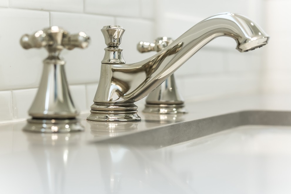 Stainless steel fixtures Modern Bathroom Los Angeles by Regal