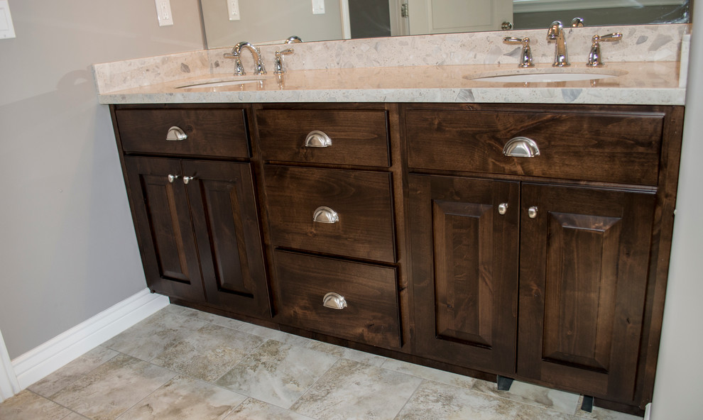 Standard Master Bathroom Vanity - Traditional - Bathroom - Salt Lake 