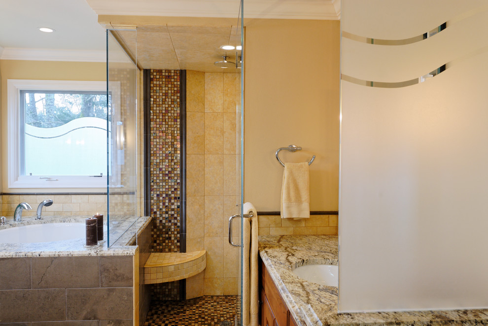 Bathroom - transitional bathroom idea in Seattle