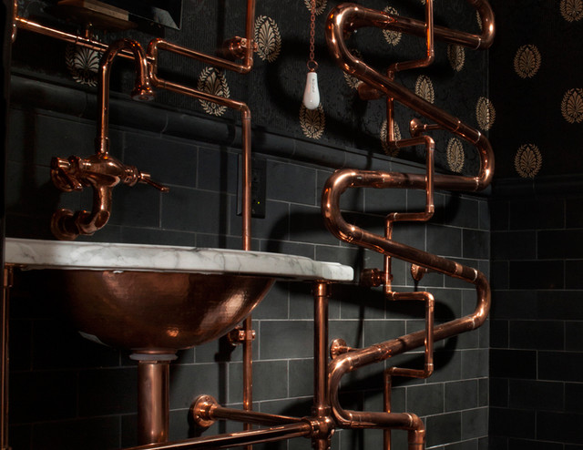 steampunk bathroom - Ecléctico - Cuarto de baño - San Francisco - de Andre  Rothblatt Architecture | Houzz