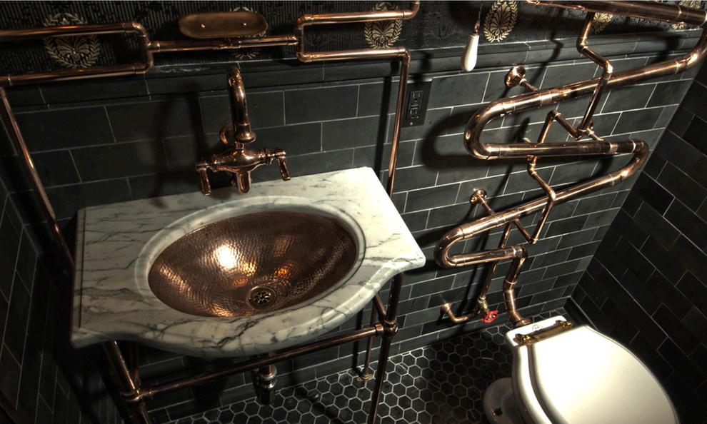 Design ideas for a bohemian bathroom in San Francisco.