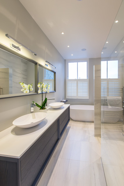 Stevenage Road, London SW6 - Modern - Badezimmer - London - von