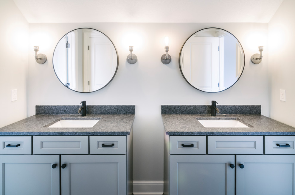 Stone Ridge Residence Transitional Bathroom Cleveland by EKA