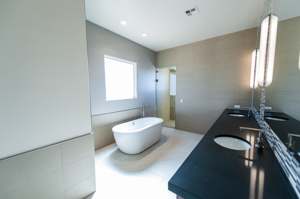 This is an example of a contemporary bathroom in Other.