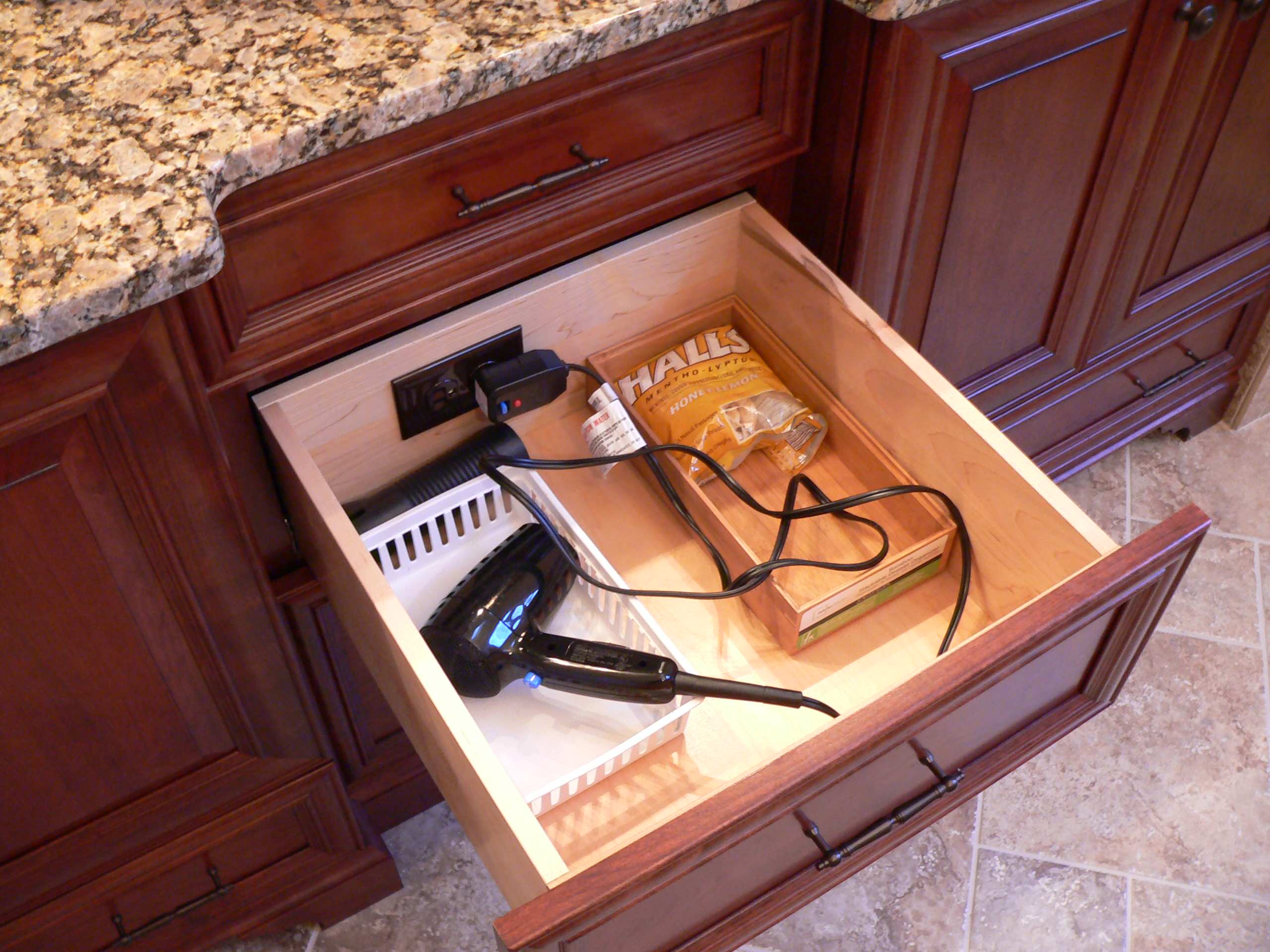 Bathroom Drawer Electrical Outlets Houzz
