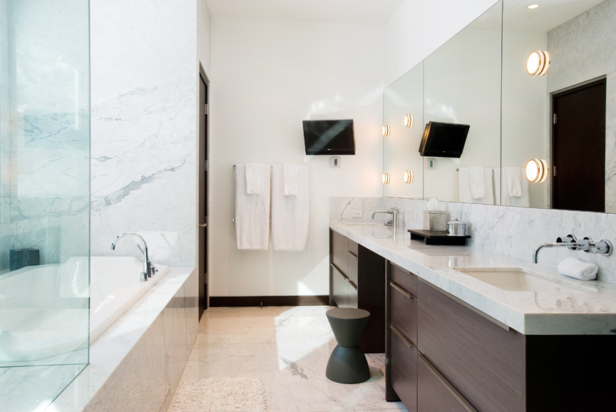 Modernes Badezimmer in Denver