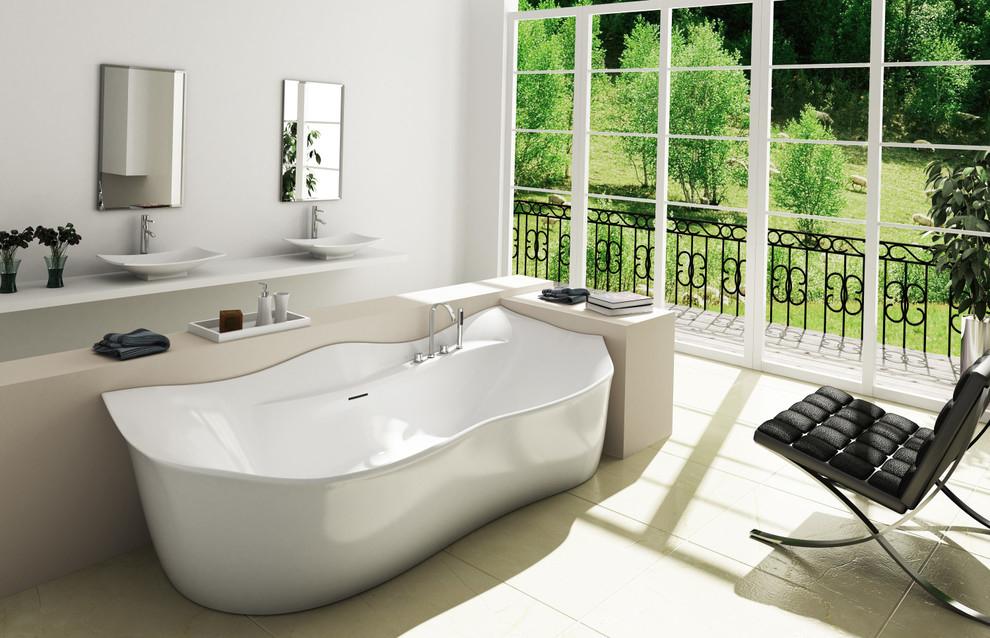 Bathroom - asian bathroom idea in Los Angeles