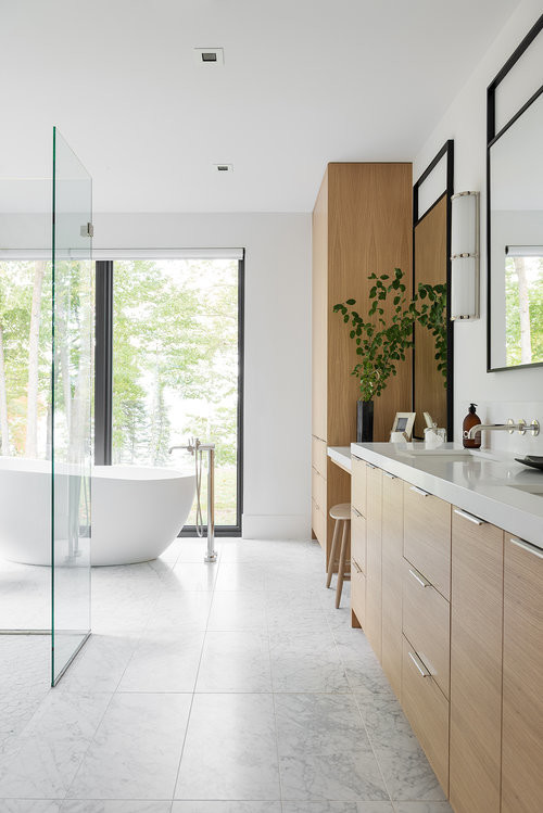 Swan Lake House Modern Bathroom Salt Lake City by Studio McGee