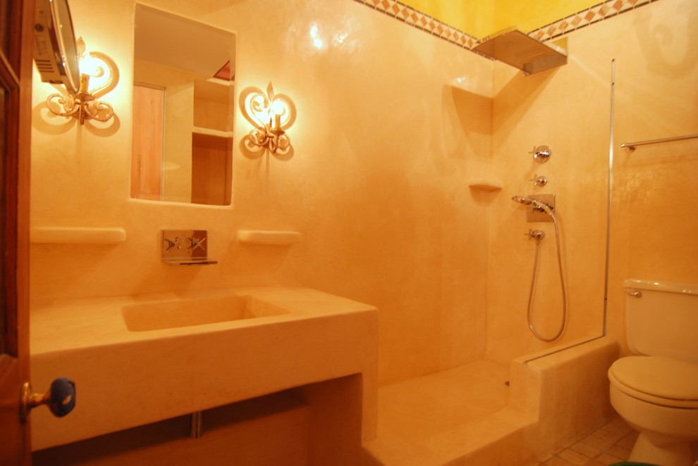 Tadelakt Bathroom New York City Bathroom New York by Mirabilis