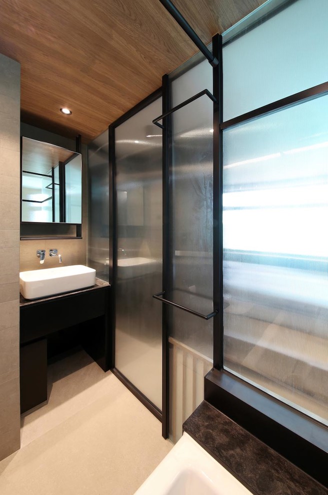 Taikoo Shing Contemporary Bathroom Hong Kong by Studio