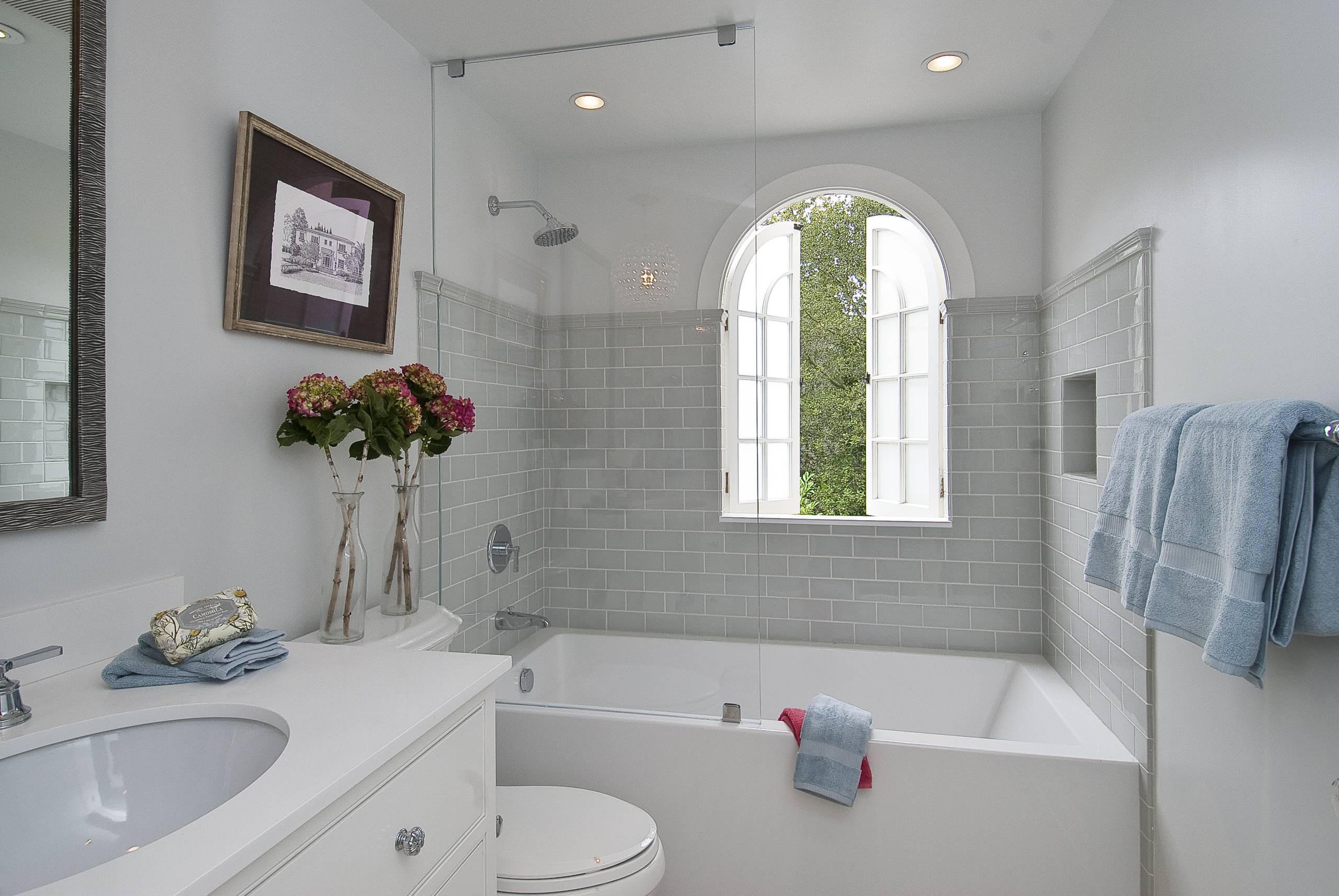 75 Beautiful Traditional Tub Shower, Bathtub Shower Combo Design Ideas