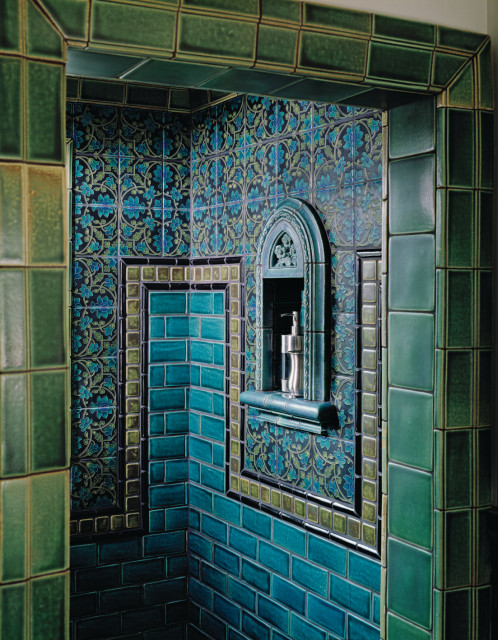 Tapestry Bathroom Eclectic Bathroom Detroit by Motawi Tileworks Houzz
