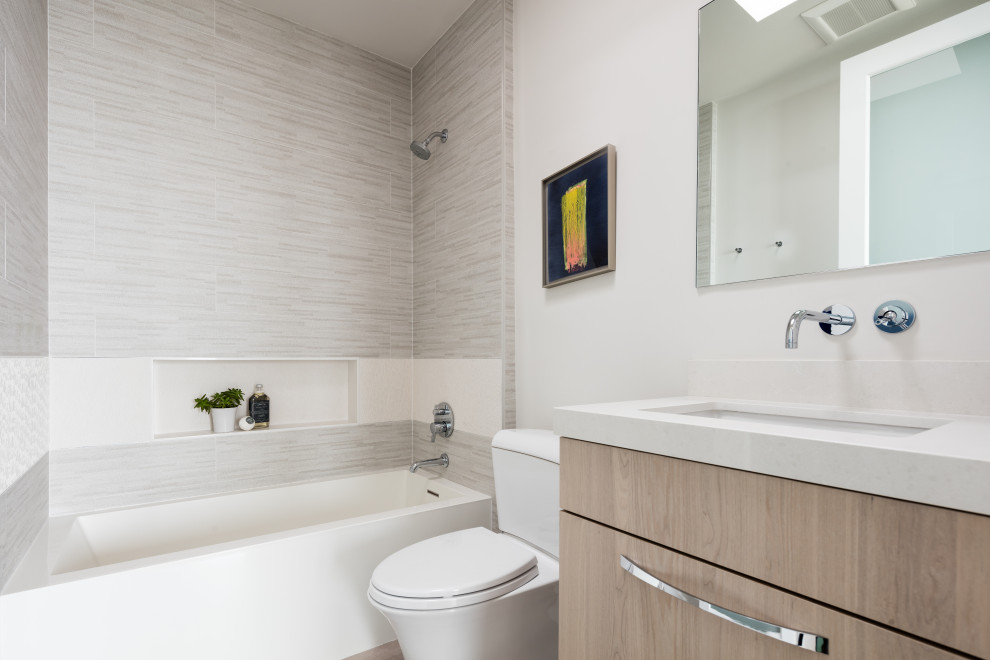 Temple Hills Residence Wholehouse Remodel Contemporary Bathroom