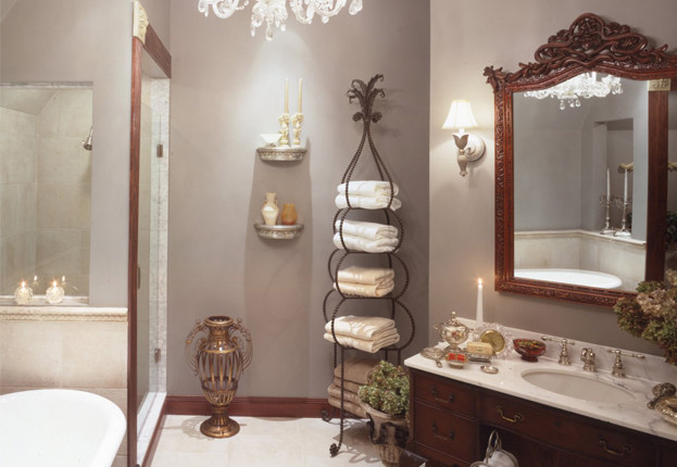 Inspiration for a timeless bathroom remodel in New York