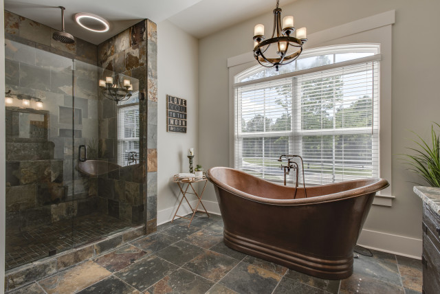 The Butler Ridge Plan 1320-D - Craftsman - Bathroom - Other - by Donald A. Gardner Architects ...