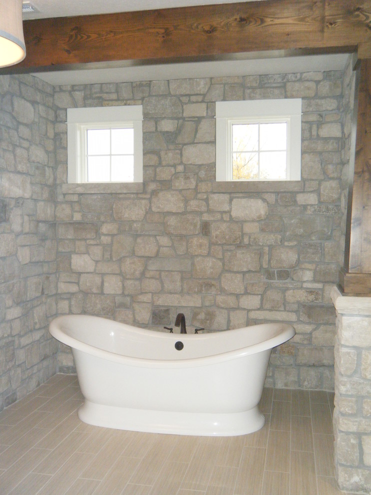 Inspiration for a timeless bathroom remodel in Omaha