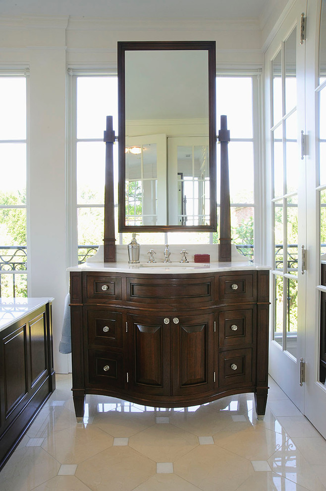 The Dodge Mansion - Traditional - Bathroom - DC Metro - by Overmyer ...