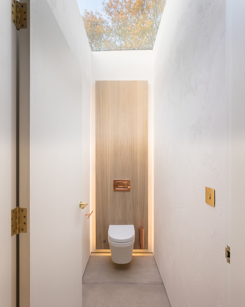 Design ideas for a contemporary cloakroom in Channel Islands.