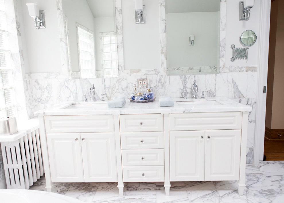 The Kingsway EJ Traditional Bathroom Toronto by Pure Bliss