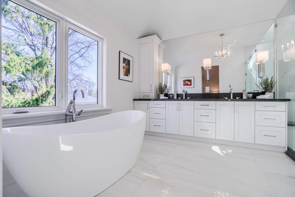 The Kingsway Transitional Transitional Bathroom Toronto by