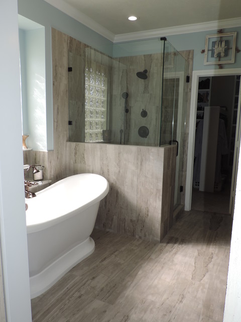 "the retreat" bath program projects - Coastal - Bathroom - Houston - by ...
