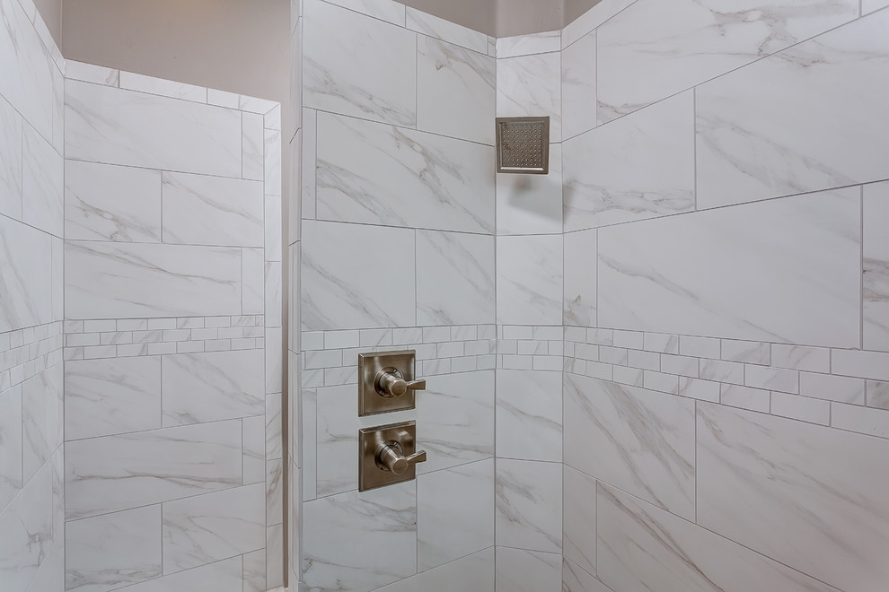 The Stratford Craftsman Bathroom Boise by Boise Hunter Homes