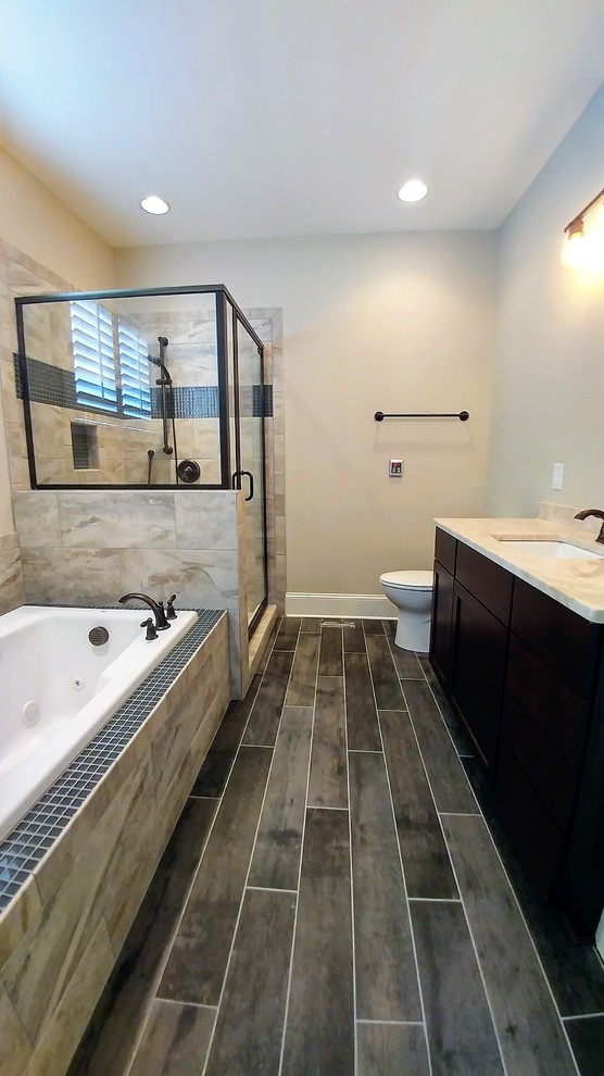 The SUNSET Model at THE COTTAGES--Master Bath - Craftsman - Bathroom ...