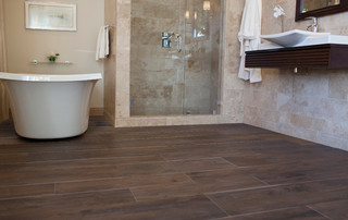 Holzfliesen Bad Ideen Bilder Houzz