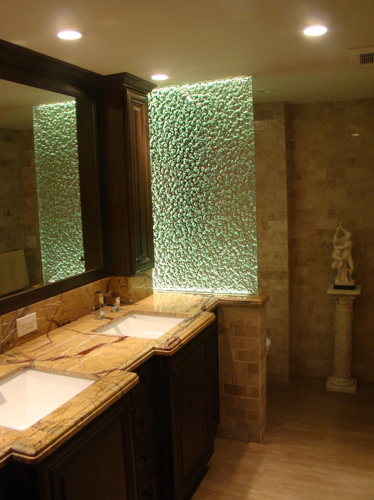 Thinkglass Privacy Wall Transitional Bathroom Miami by Allied