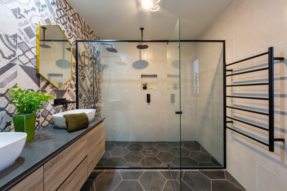 THROSBY Modern Bathroom Canberra Queanbeyan by if Design