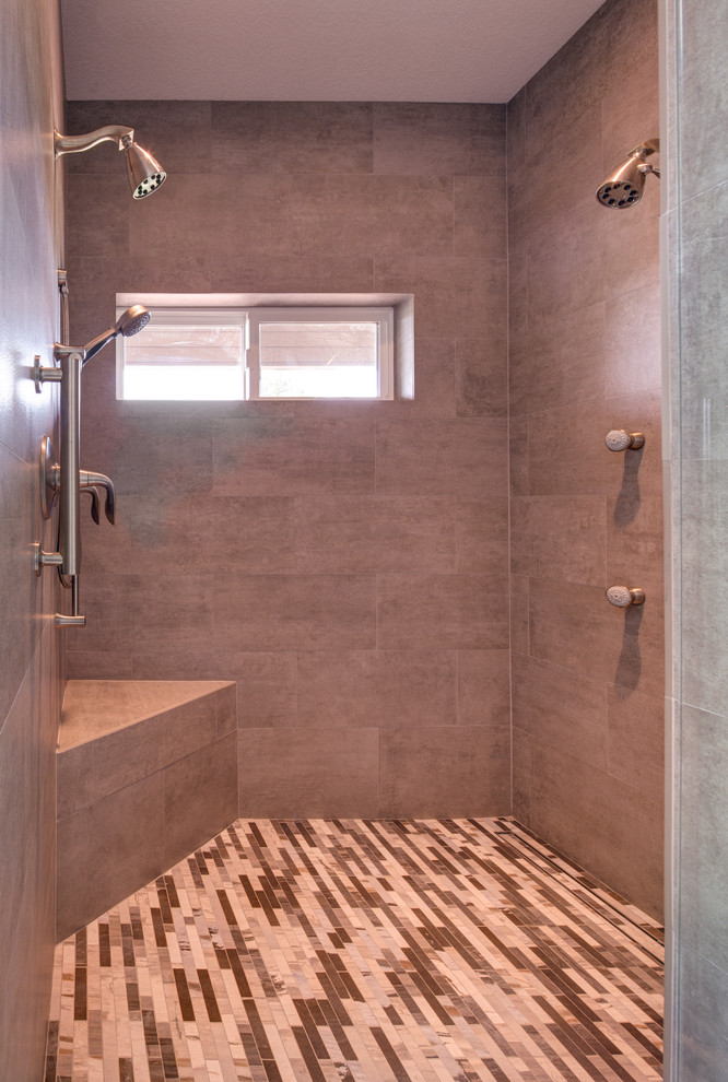 Inspiration for a transitional bathroom remodel in Portland