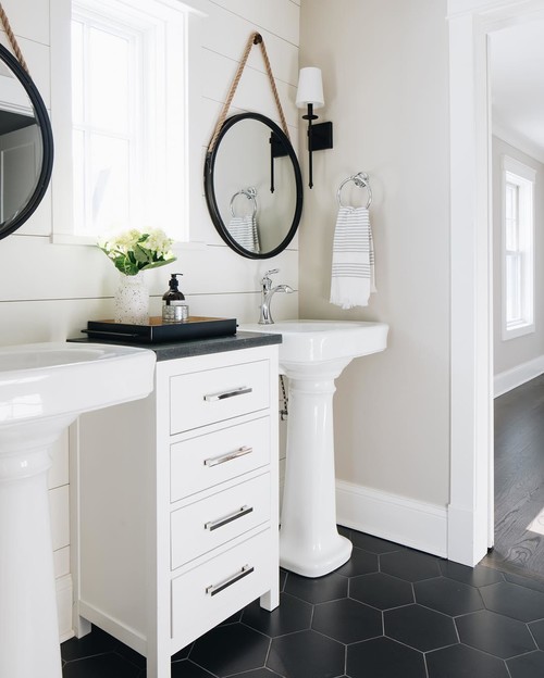 pedestal sink to vanity