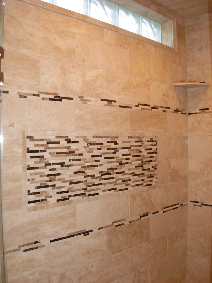 Tile shower replacement - Traditional - Bathroom - Indianapolis - by ...