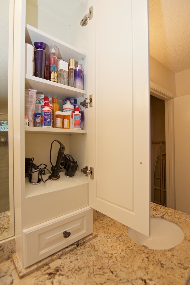 Toiletry Cabinet with Electrical Outlets - Bathroom - Houston - by ...